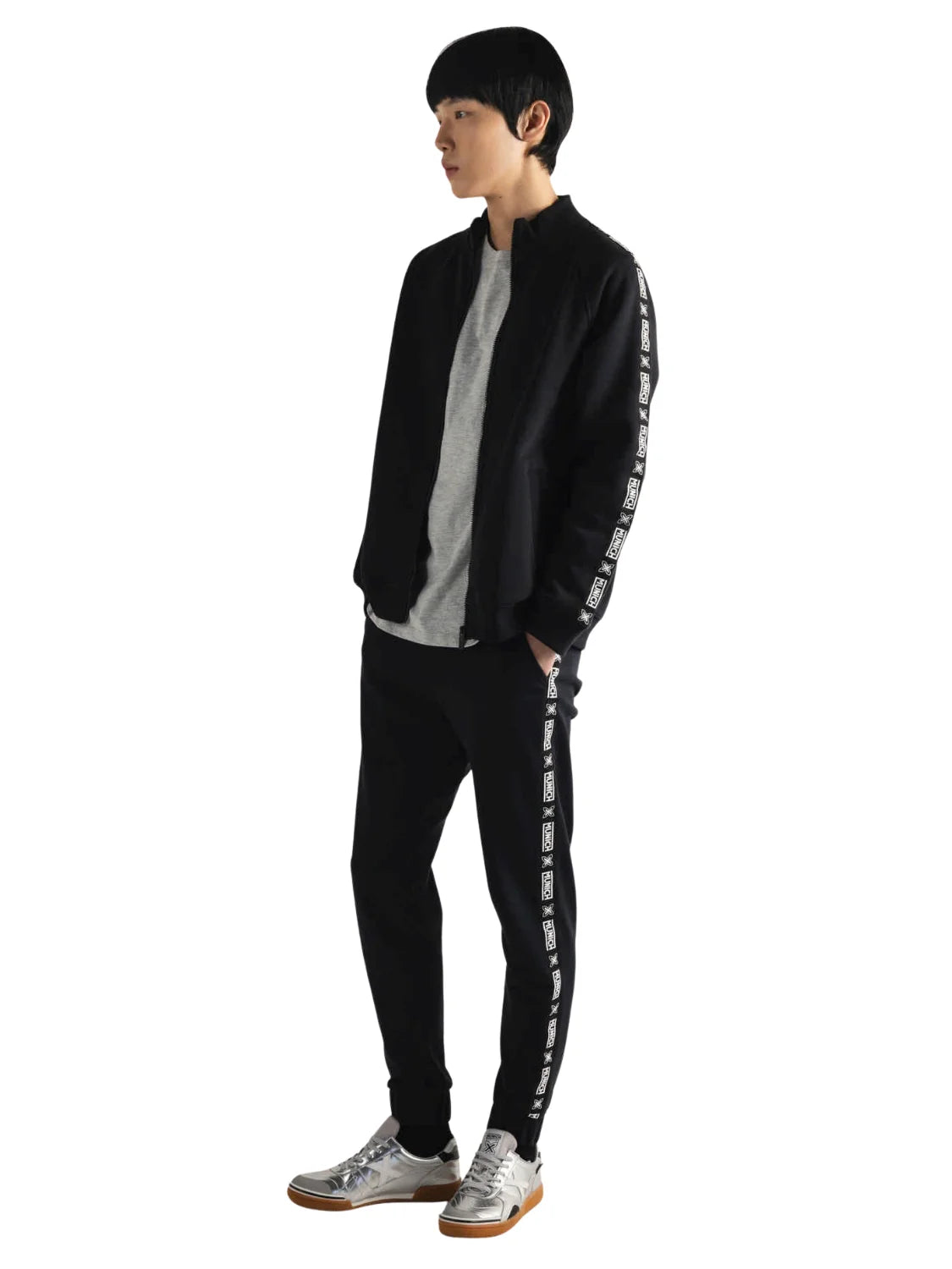 Pantalón Chándal Munich Squadra Negro | Bicos de Fío