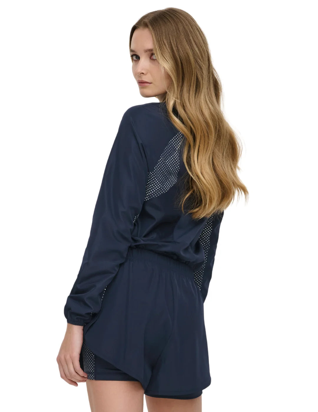 Chaqueta Deportiva ONLY PLAY Alice Azul Marino | Bicos de Fío