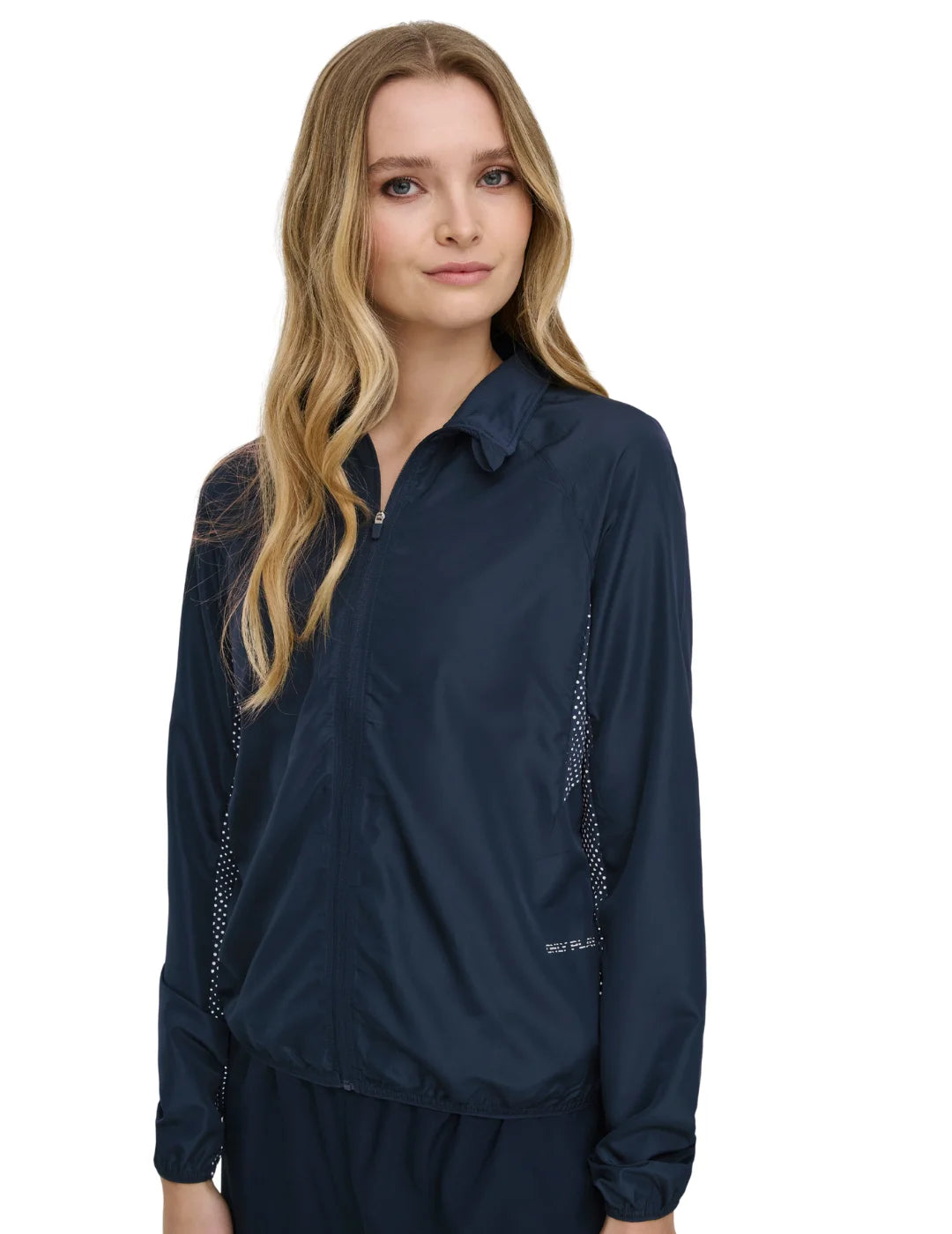 Chaqueta Deportiva ONLY PLAY Alice Azul Marino | Bicos de Fío