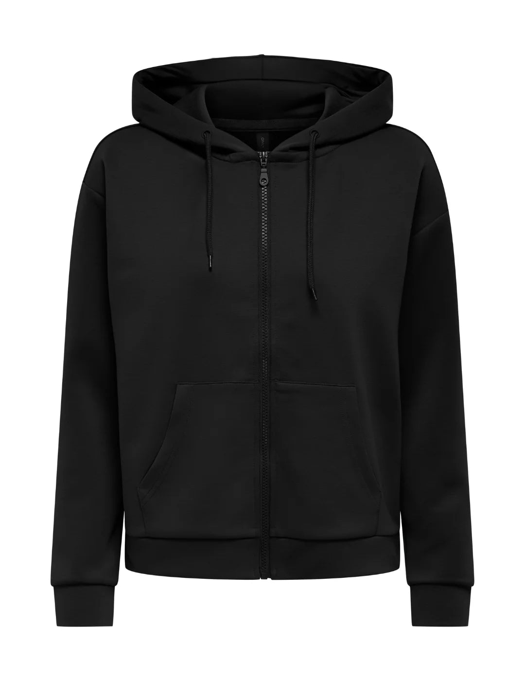 Sudadera Capucha ONLY PLAY Lounge Zip Negro | Bicos de Fío