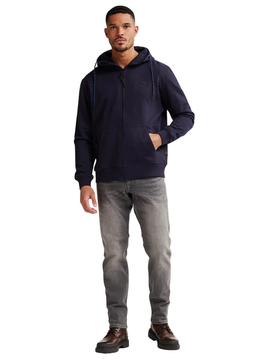 Sudadera Petrol Industries Rockford Azul Marino | Bicos de Fío