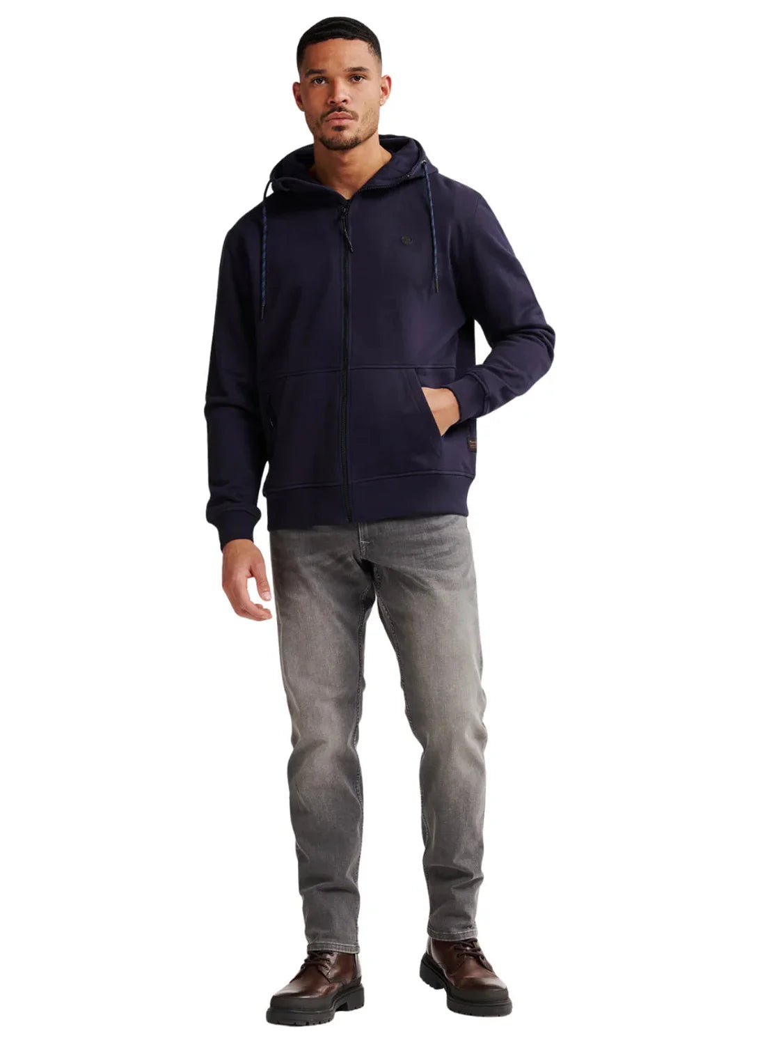 Sudadera Petrol Industries Rockford Azul Marino | Bicos de Fío