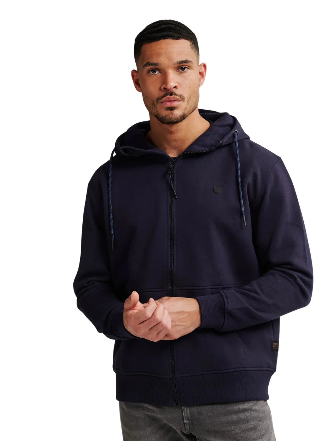 Sudadera Petrol Industries Rockford Azul Marino | Bicos de Fío