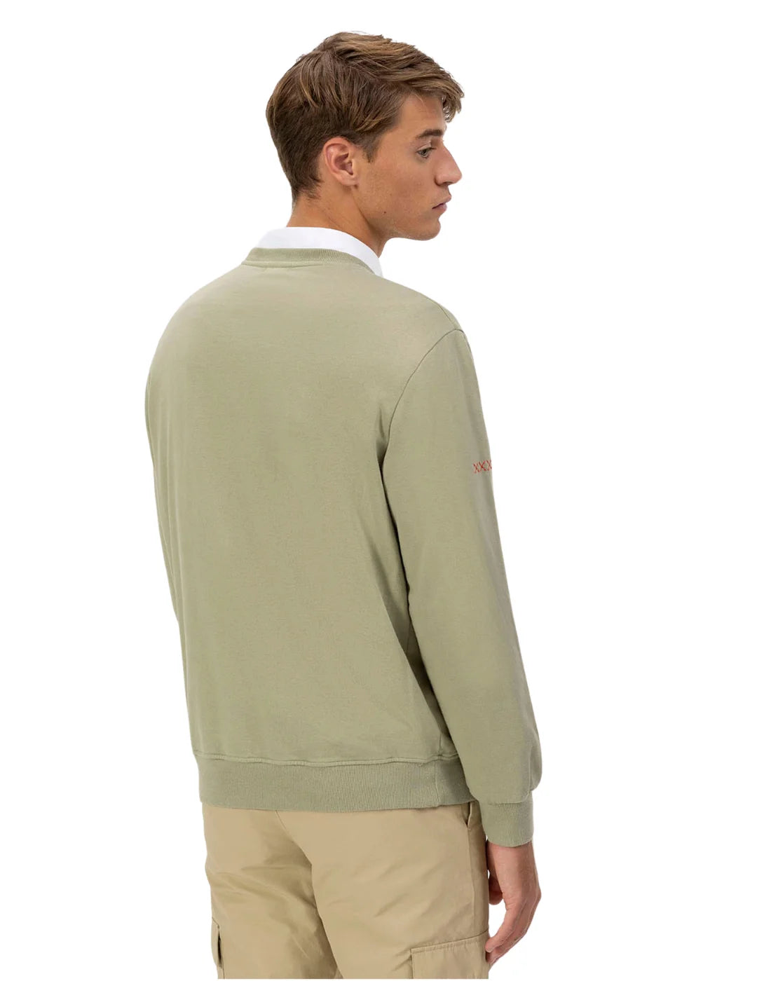 Sudadera El Pulpo Surfer Verde Khaki | Bicos de Fío