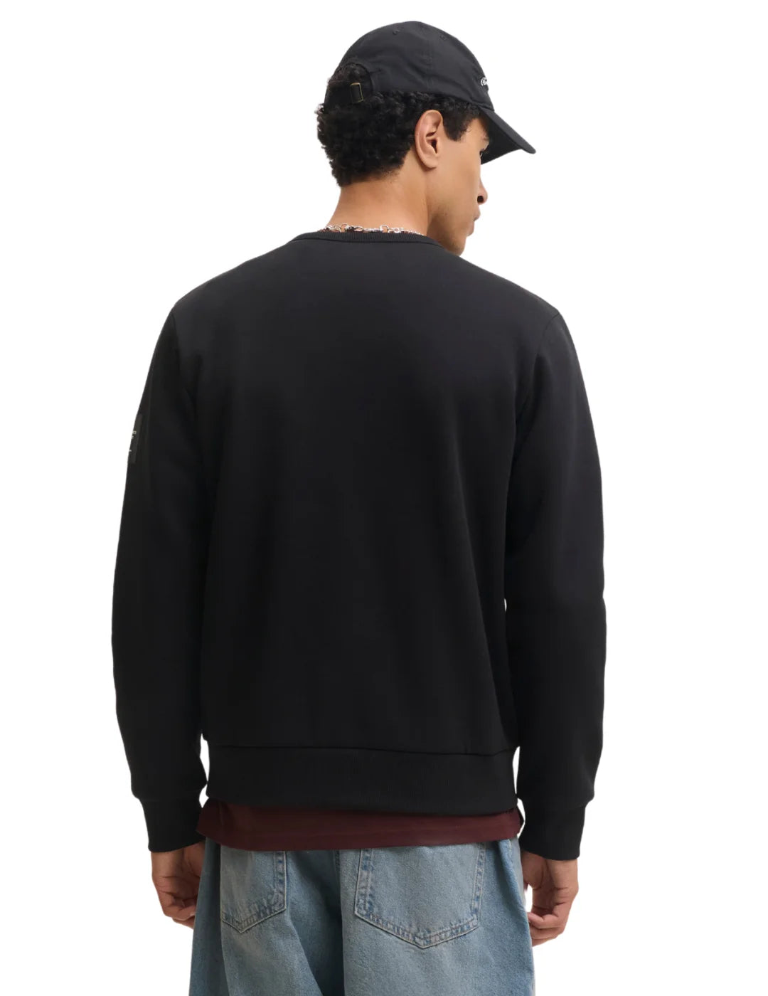 Sudadera Jack&Jones Cleveland Negro | Bicos de Fío