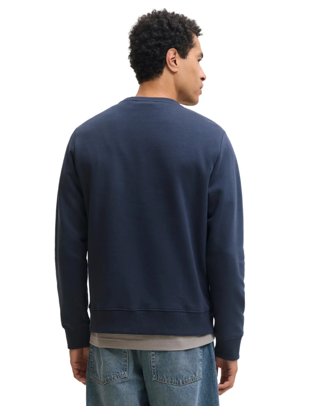 Sudadera Jack&Jones Rush Azul Marino | Bicos de Fío