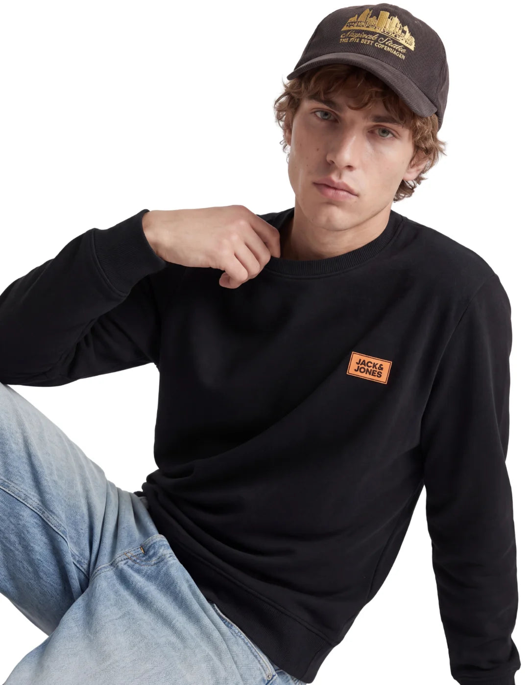 Sudadera Jack&Jones Rush Negro | Bicos de Fío