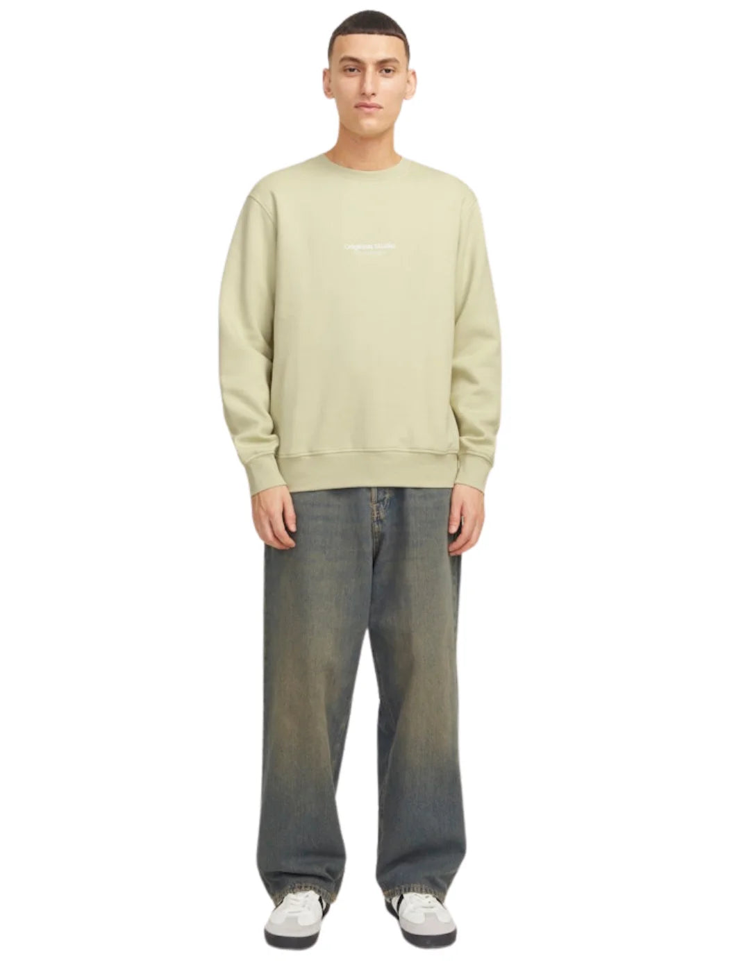 Sudadera Jack&Jones Vesterbro Azul Celadon Tint | Bicos de Fío