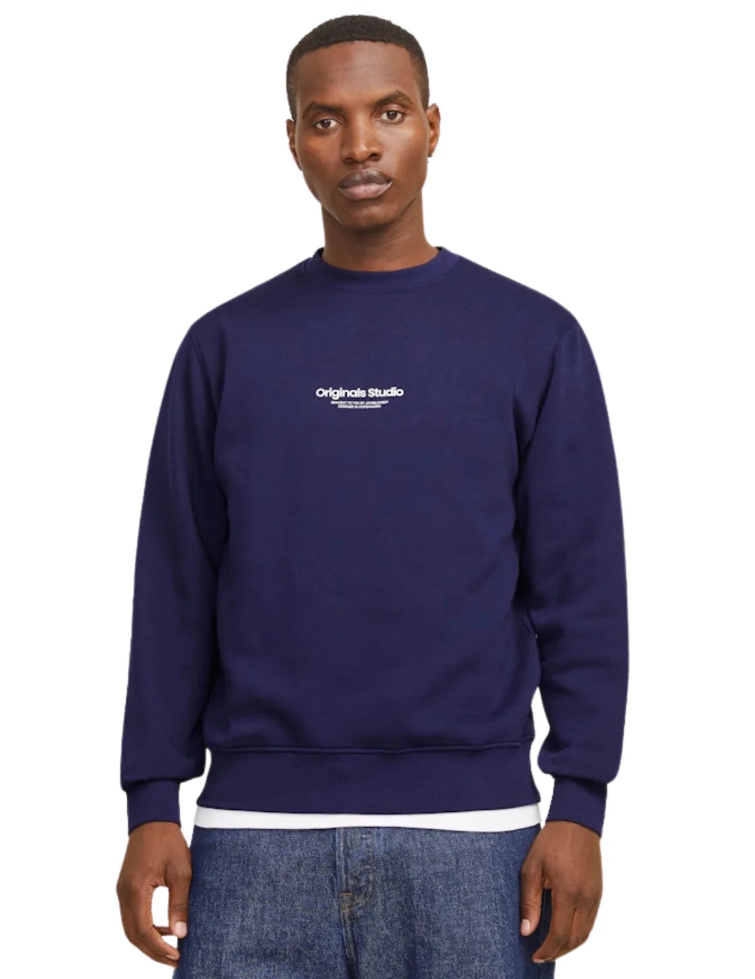 Sudadera Jack&Jones Vesterbro Azul Ocean Cavern | Bicos de Fío