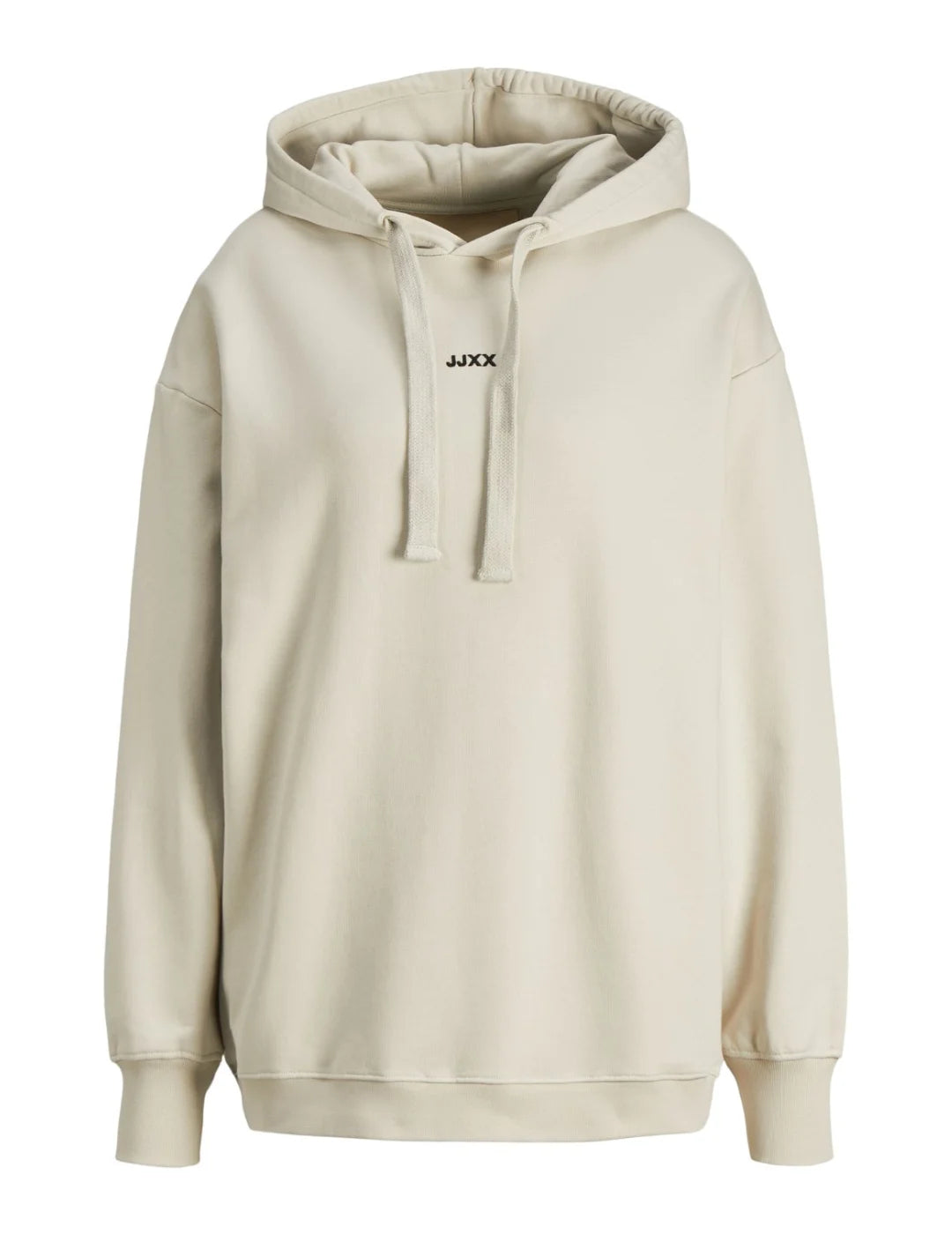 Sudadera Loose Con Capucha JJXX Jxcleo Beige | Bicos de Fío