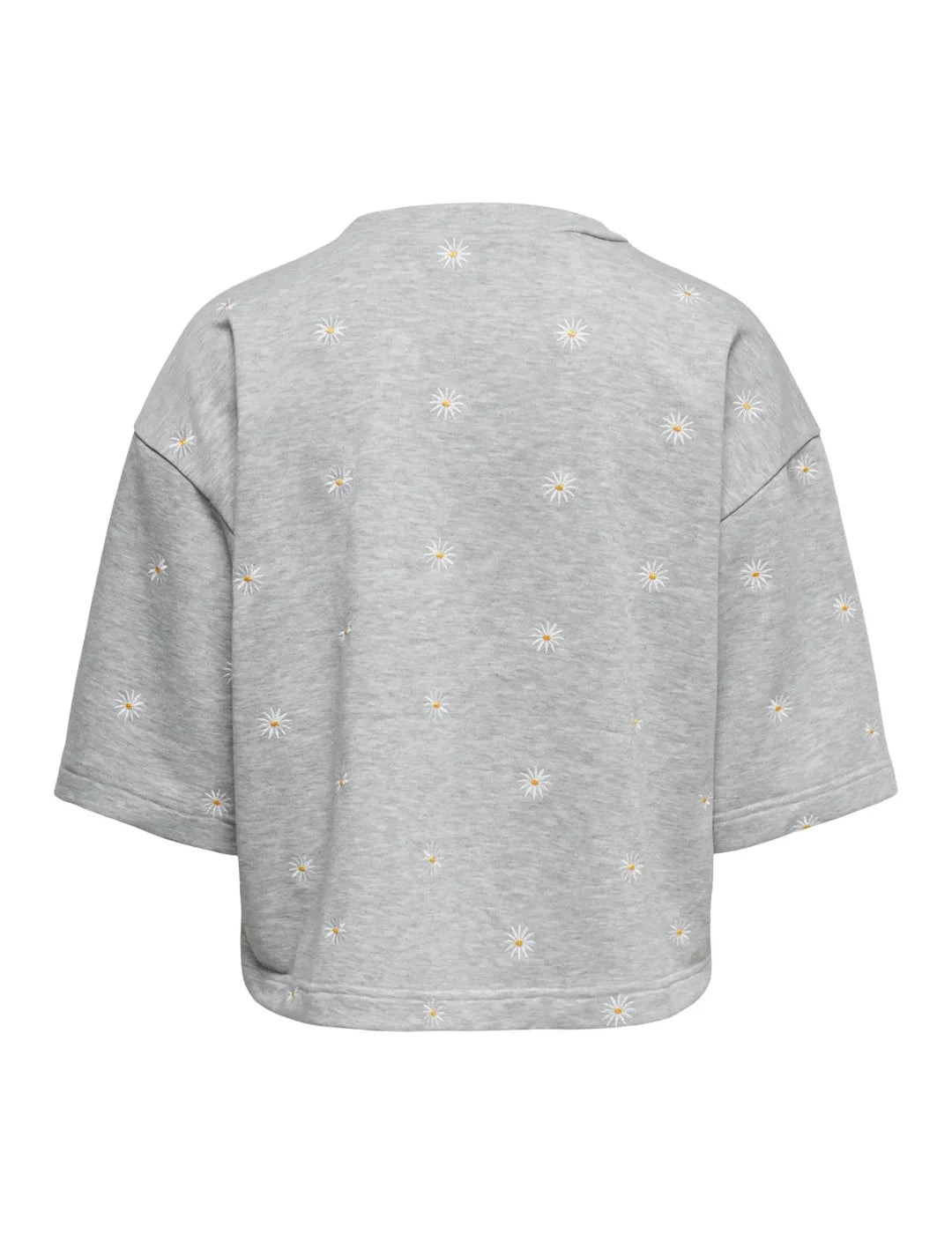 Sudadera Manga 3/4 ONLY Luna Gris | Bicos de Fío