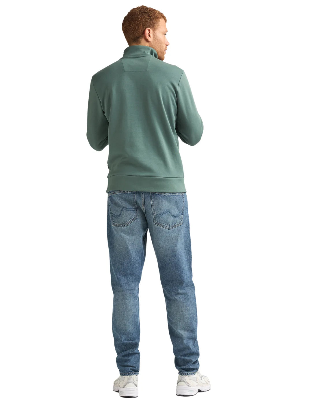 Sudadera Media Cremallera Petrol Industries Verde | Bicos de Fío