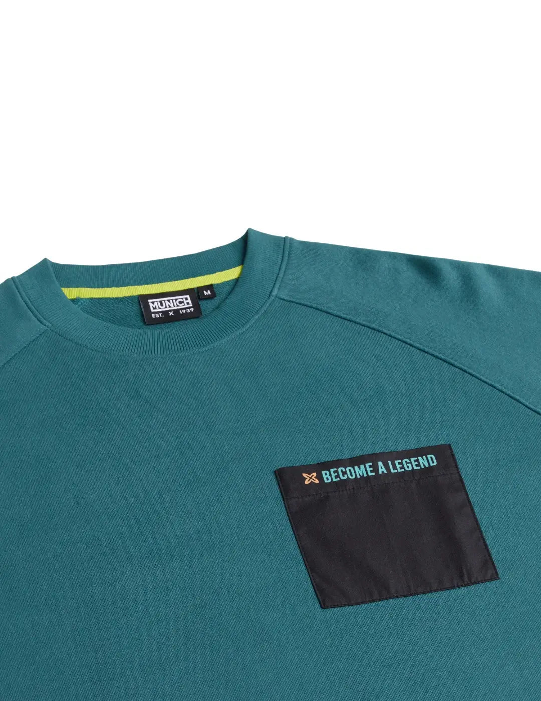 Sudadera Munich Sotil Verde | Bicos de Fío