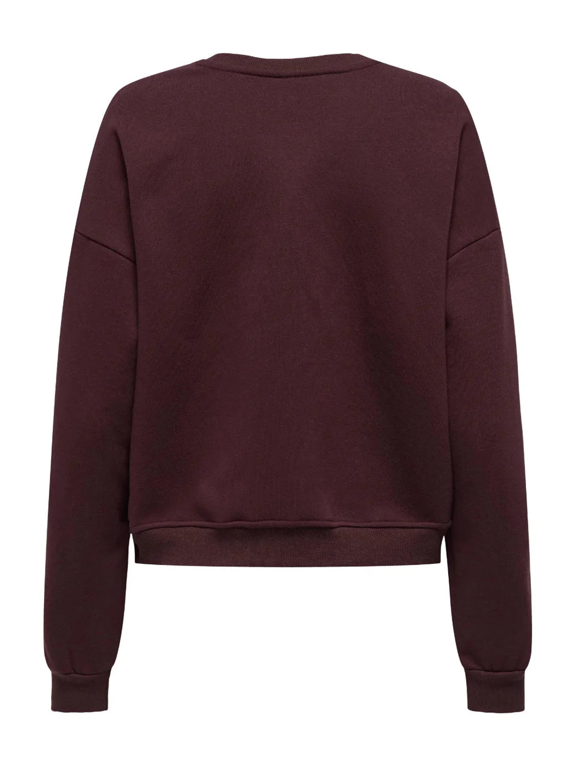 Sudadera ONLY Elisanna Chocolate | Bicos de Fío