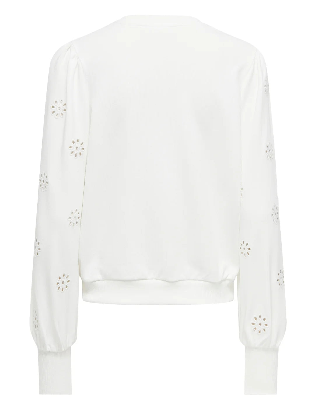 Sudadera ONLY Femme Blanco | Bicos de Fío