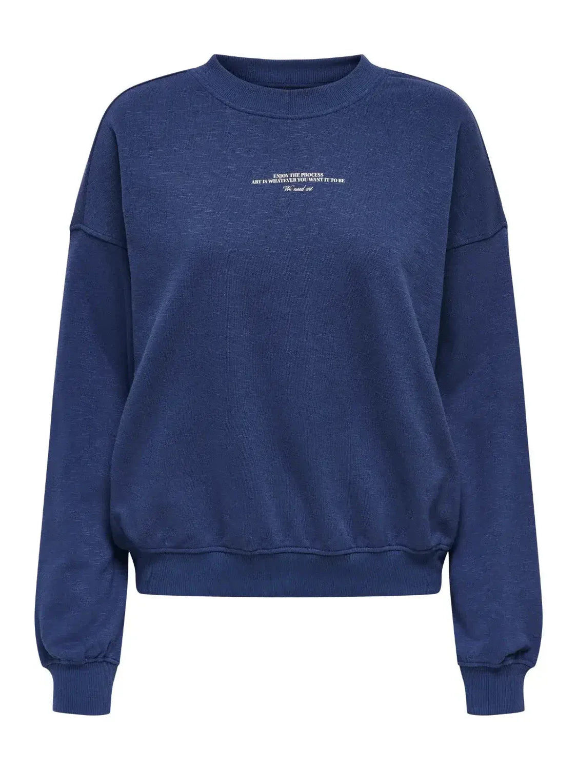 Sudadera ONLY Ingrid Azul | Bicos de Fío