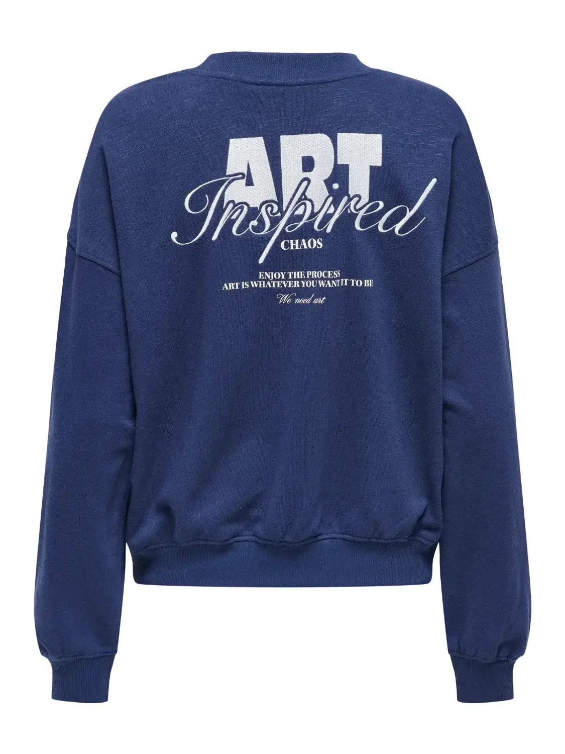 Sudadera ONLY Ingrid Azul | Bicos de Fío