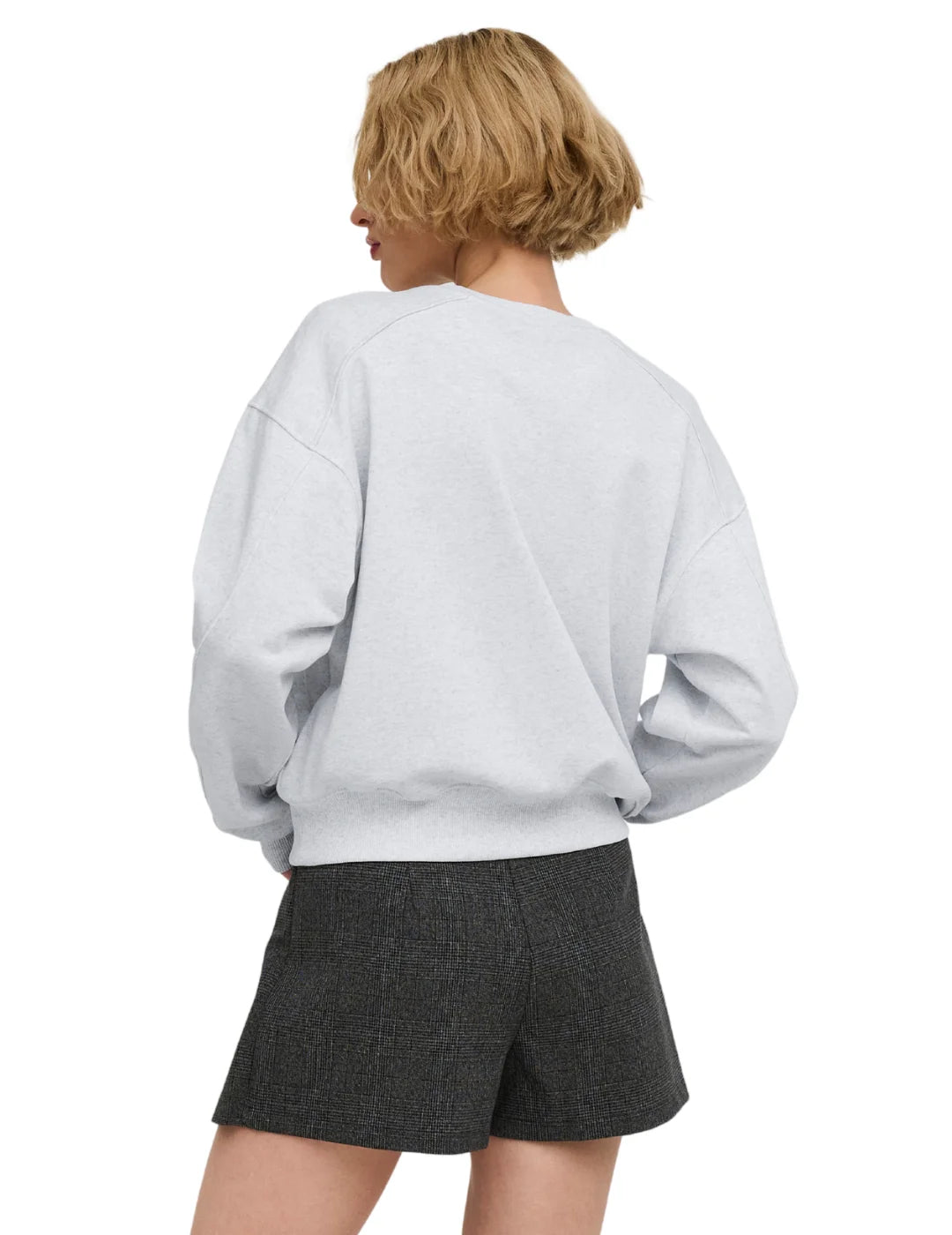 Sudadera ONLY Olise Gris | Bicos de Fío