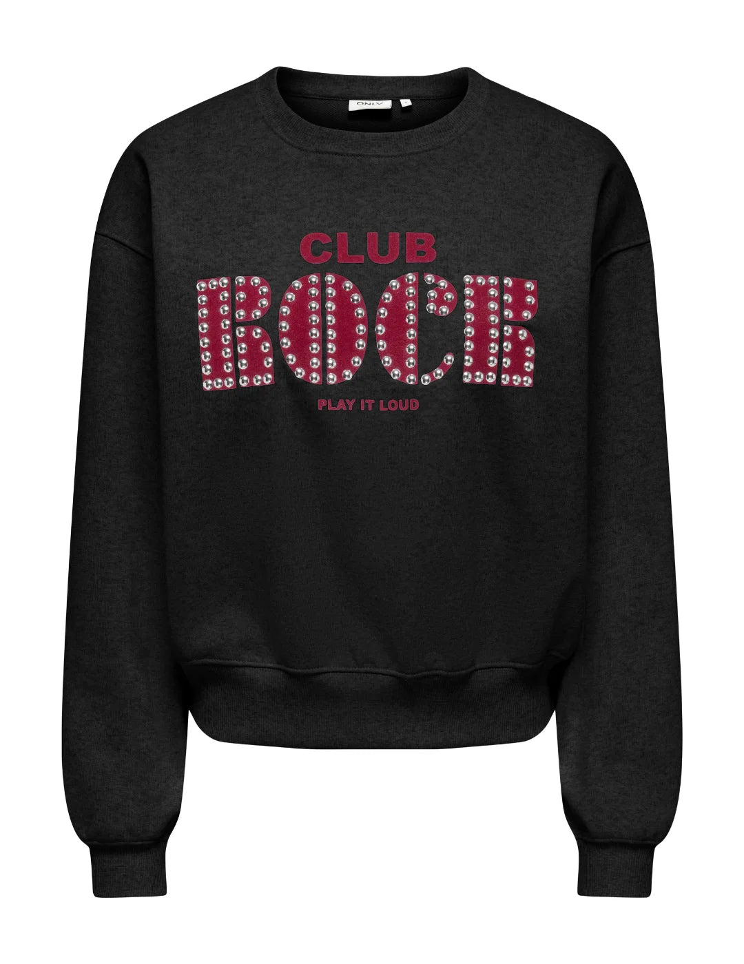 Sudadera ONLY Olise Negro | Bicos de Fío