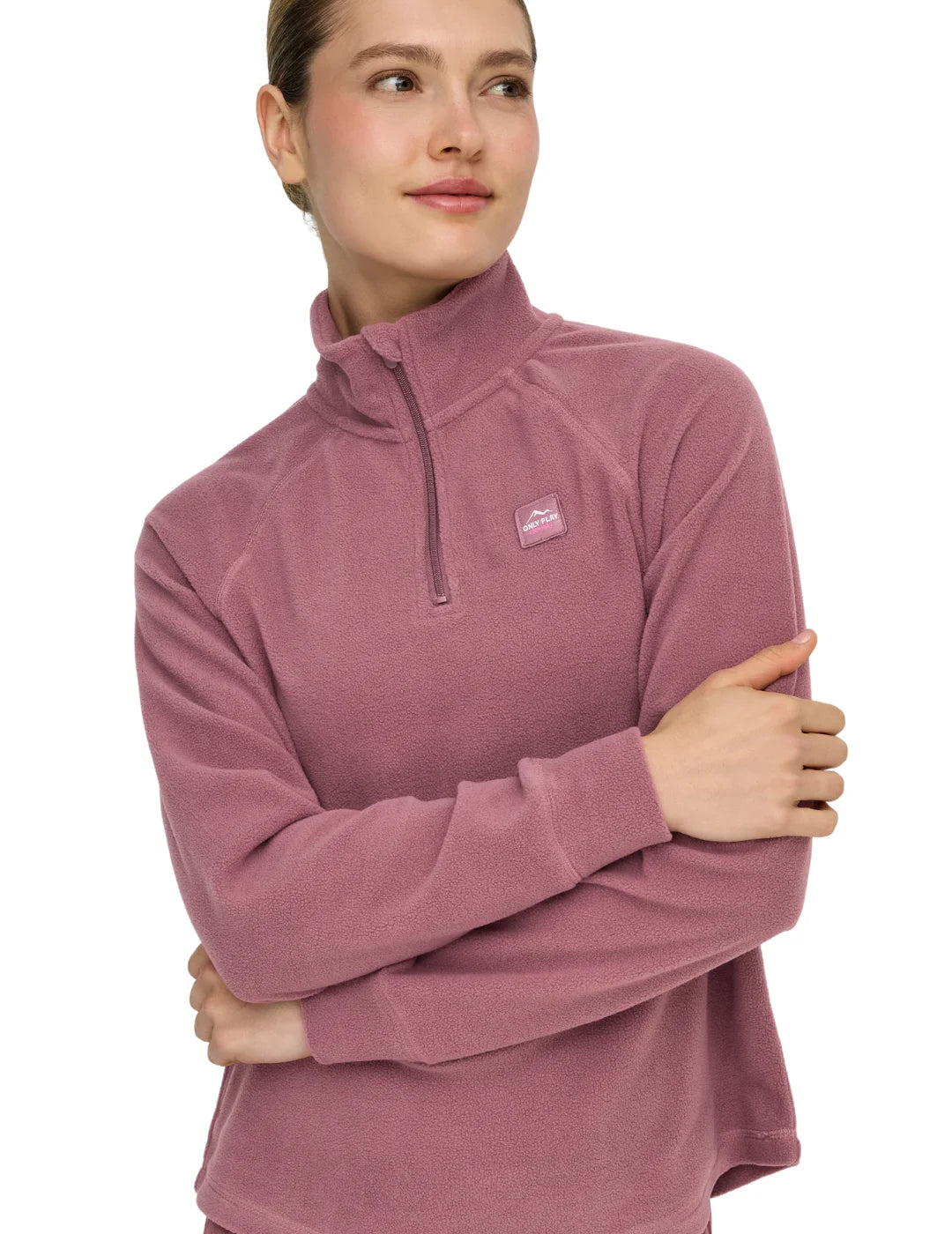 Sudadera ONLY Play Ino Rose Brown | Bicos de Fío