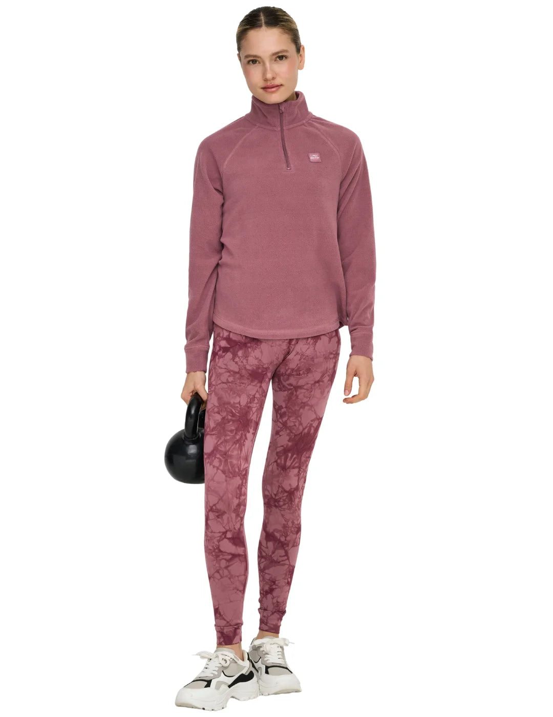 Sudadera ONLY Play Ino Rose Brown | Bicos de Fío