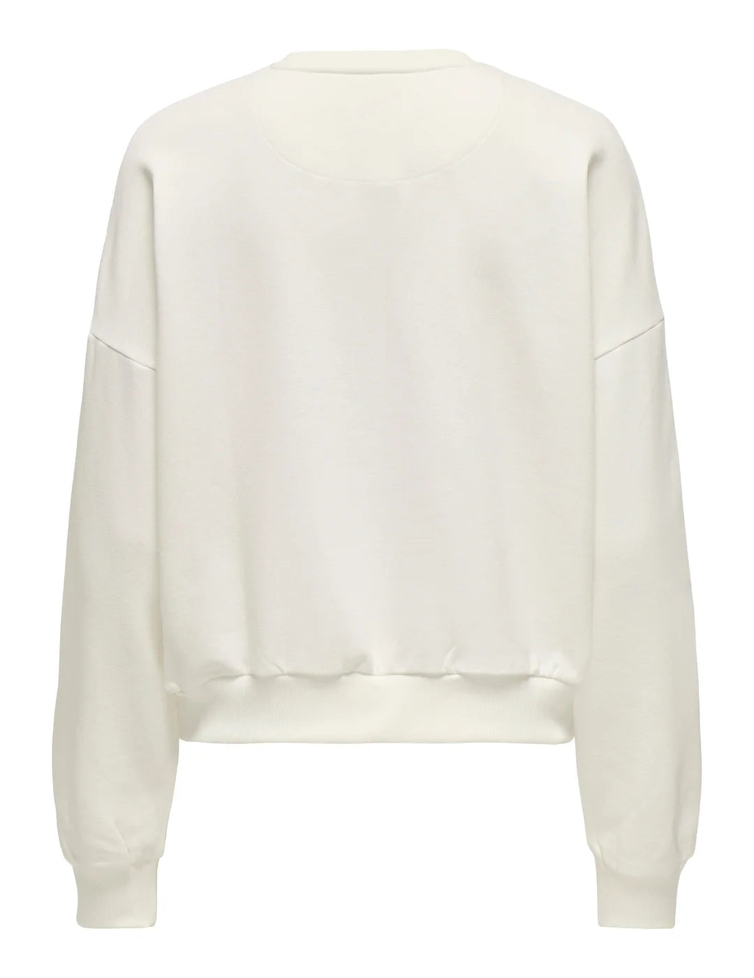 Sudadera ONLY Rolling Stones Blanco | Bicos de Fío