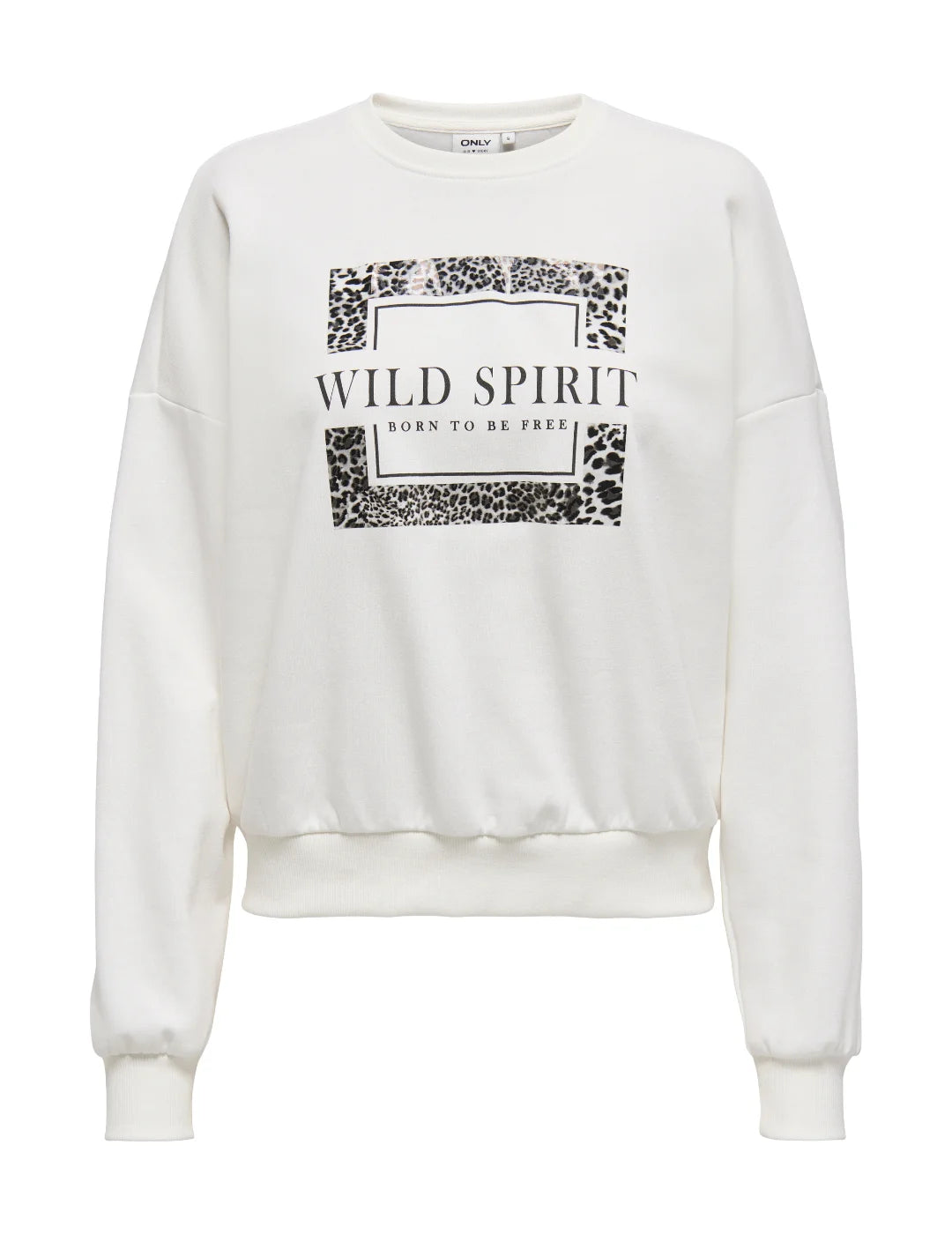 Sudadera ONLY Runa Blanco | Bicos de Fío