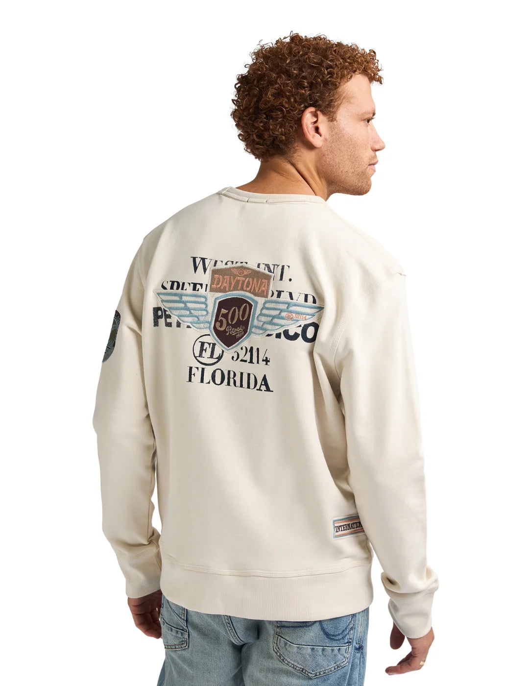 Sudadera Petrol Industries Daytona Arena | Bicos de Fío