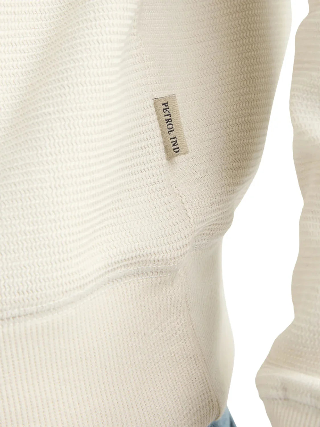 Sudadera Petrol Industries Furia Blanco | Bicos de Fío