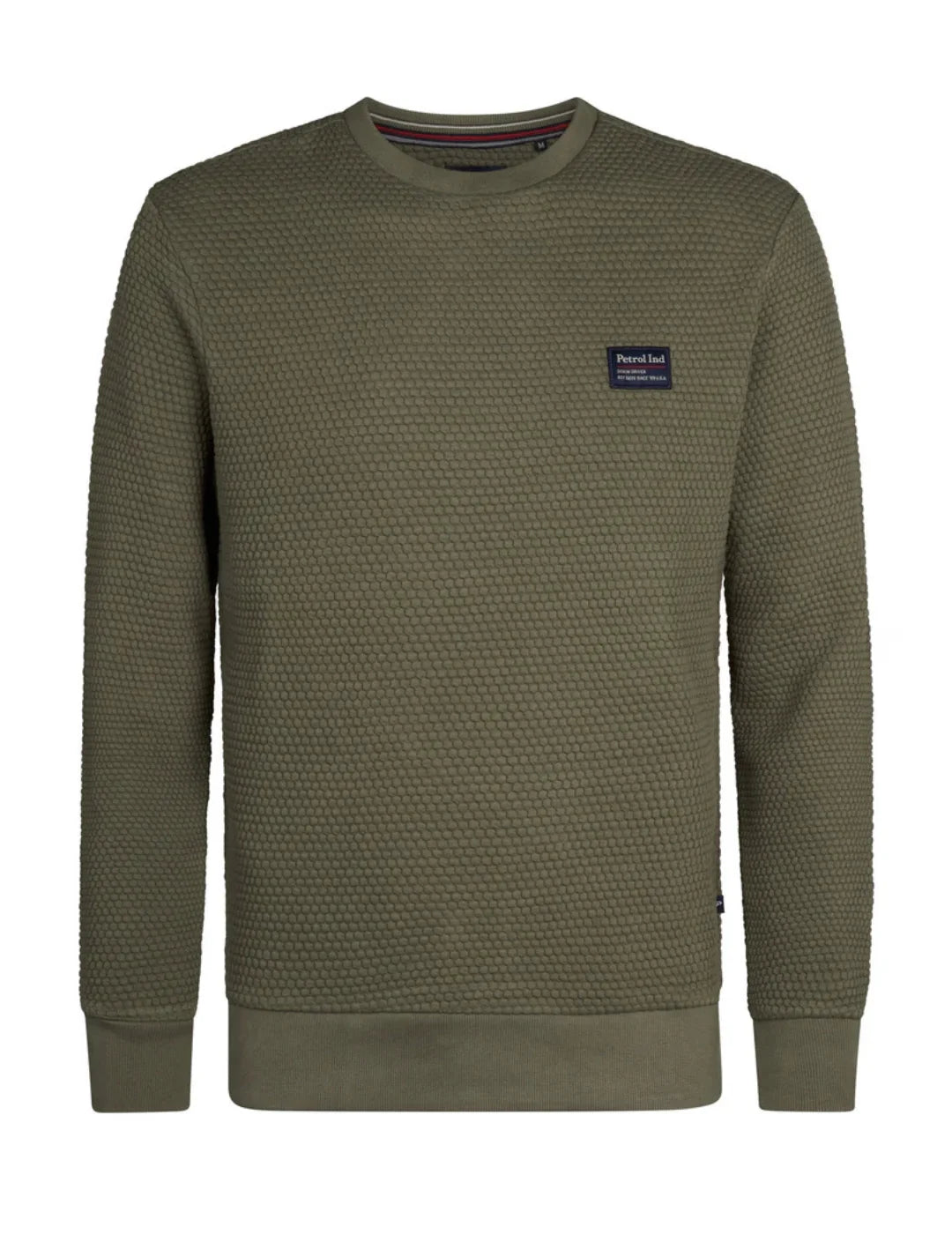 Sudadera Petrol Industries Gunniston Verde | Bicos de Fío