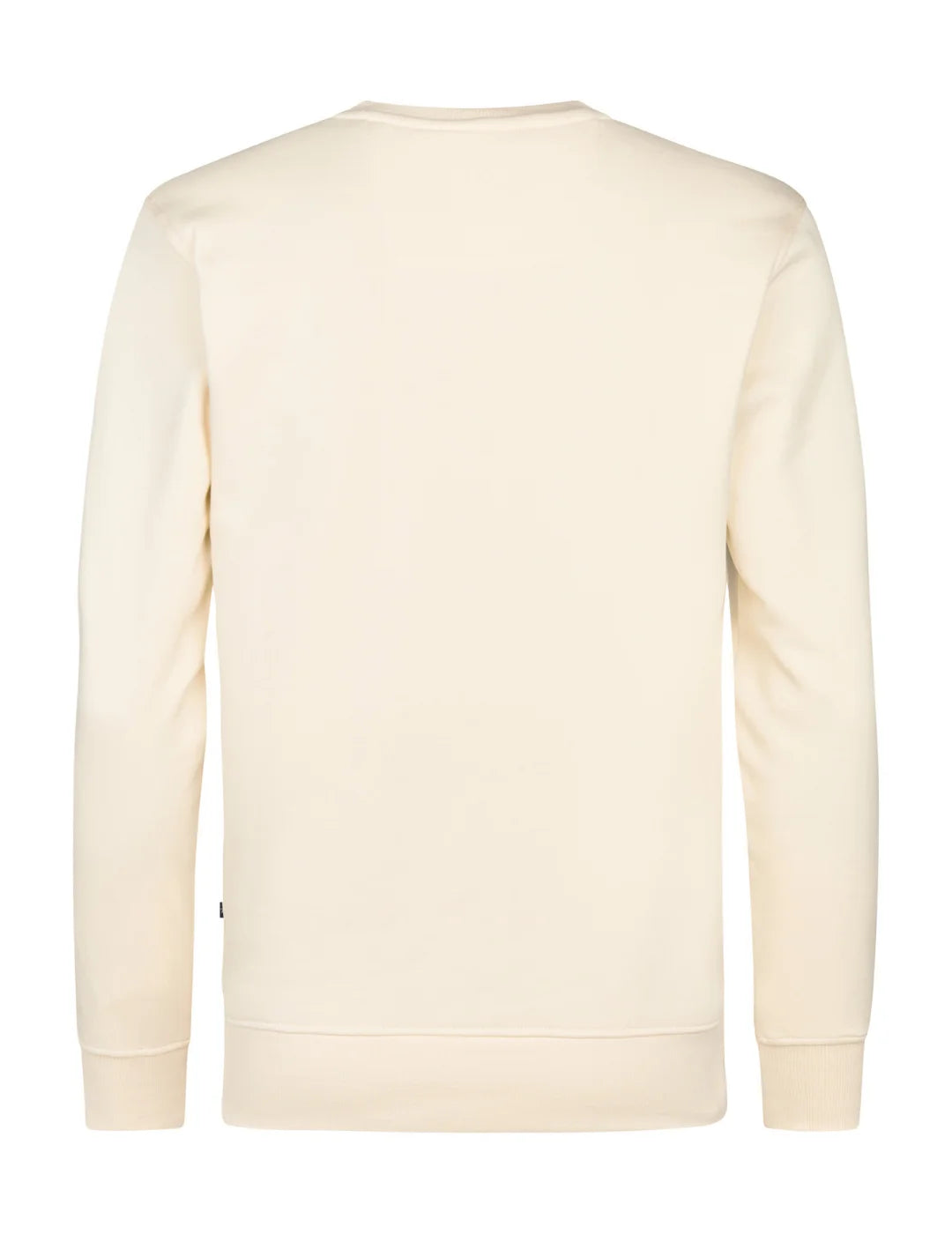 Sudadera Petrol Industries Logo Flor Beige | Bicos de Fío