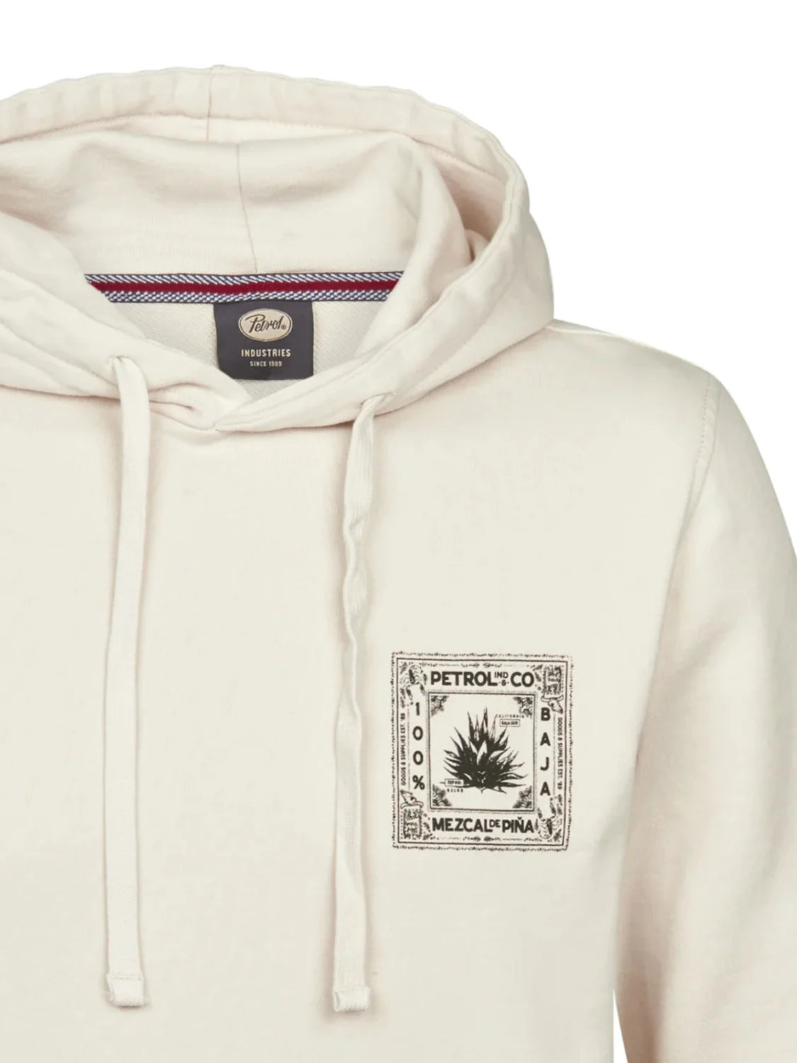 Sudadera Capucha Petrol Industries Mezcal Crudo | Bicos de Fío