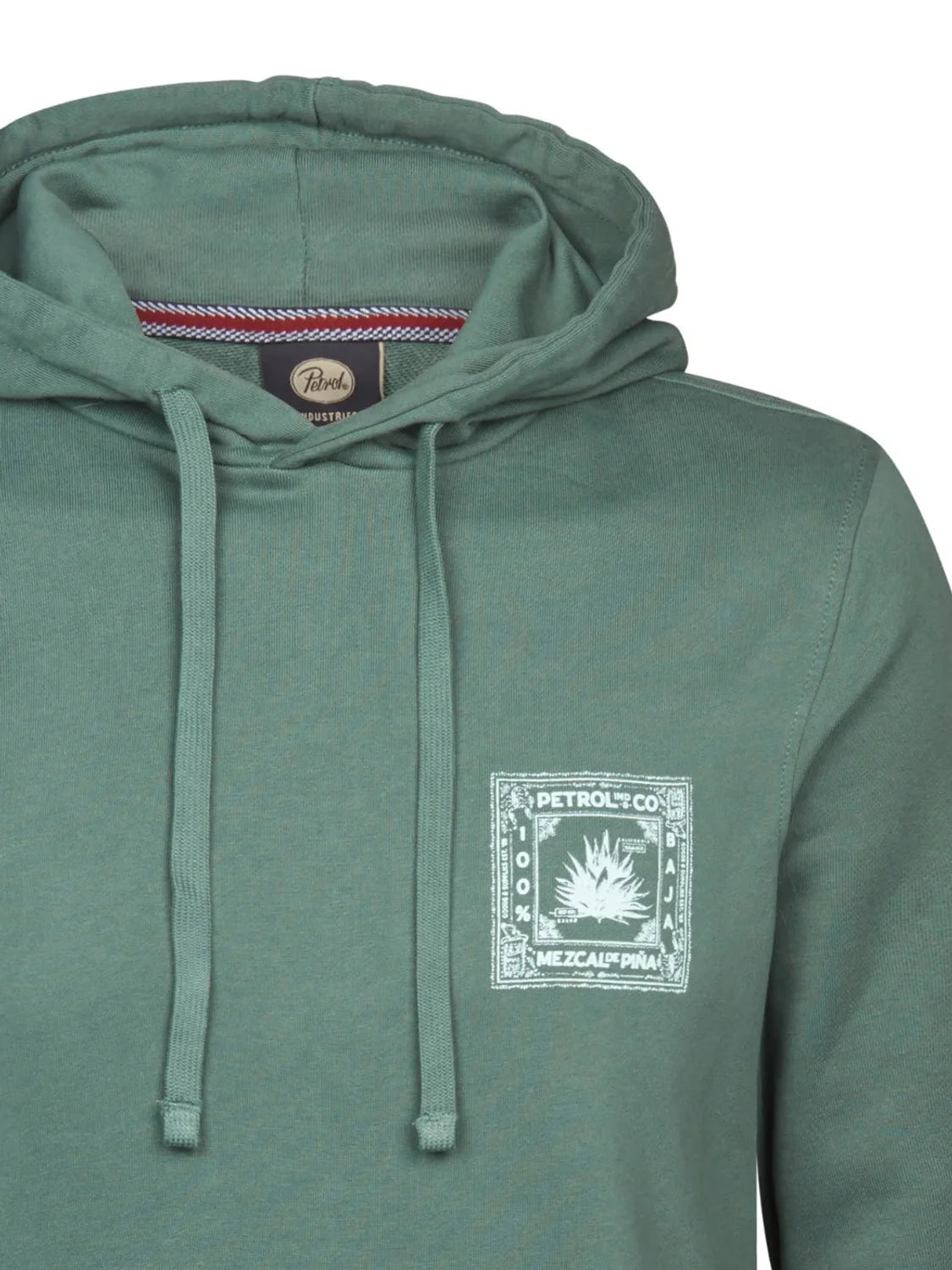 Sudadera Capucha Petrol Industries Mezcal Verde | Bicos de Fío