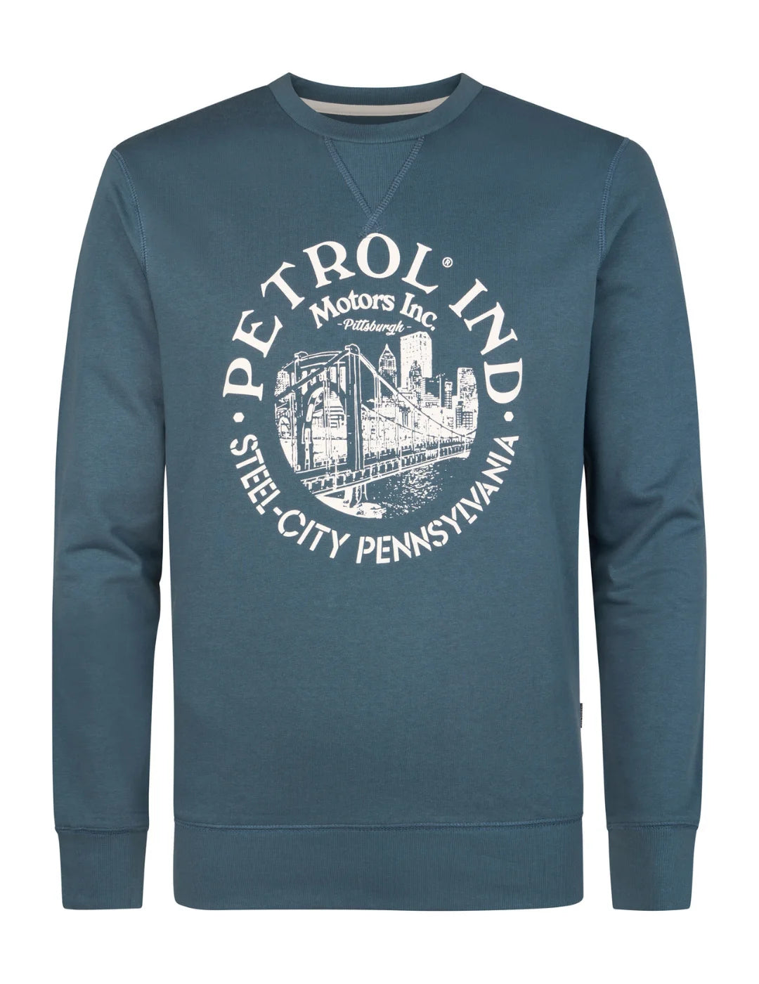 Sudadera Petrol Industries SWR864 Storm Blue | Bicos de Fío
