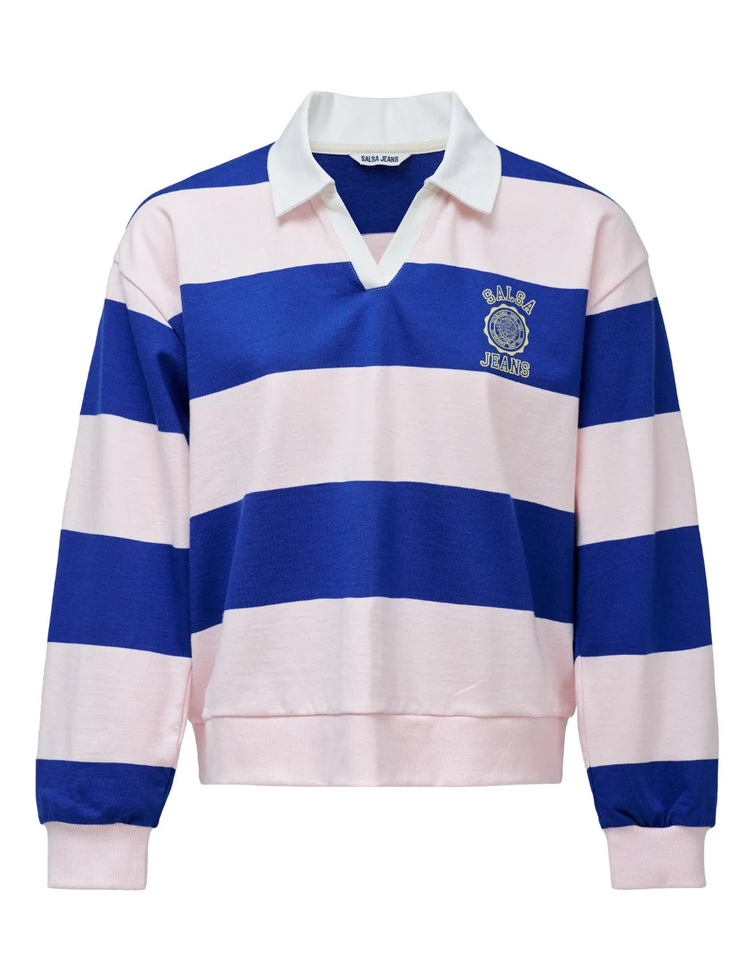 Sudadera Polo Salsa Jeans Rosa | Bicos de Fío