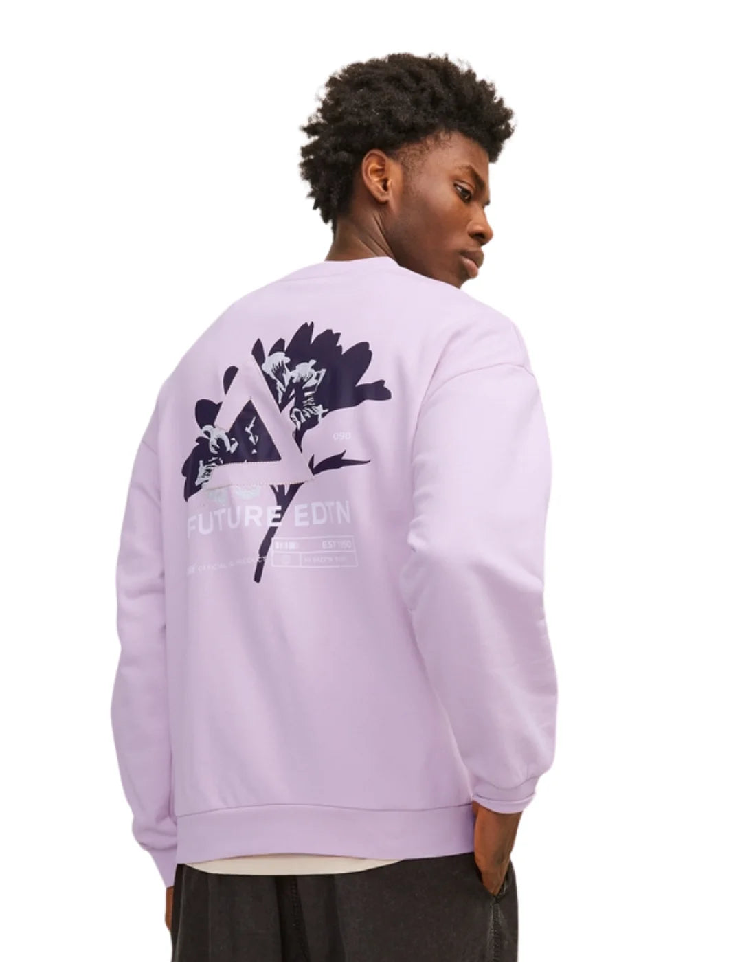 Sudadera Jack&Jones Jcostagger Lila | Bicos de Fío