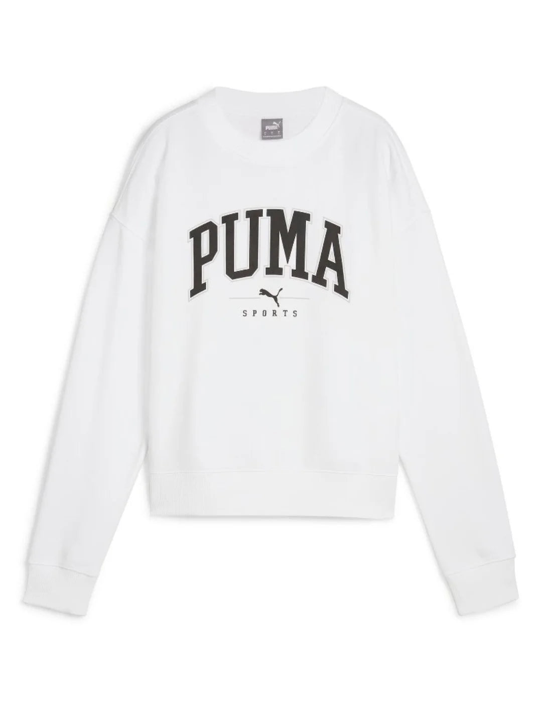 Sudadera PUMA Squad Crew Blanco | Bicos de Fío