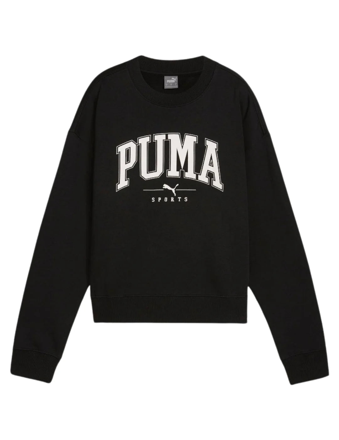 Sudadera PUMA Squad Crew Negro | Bicos de Fío