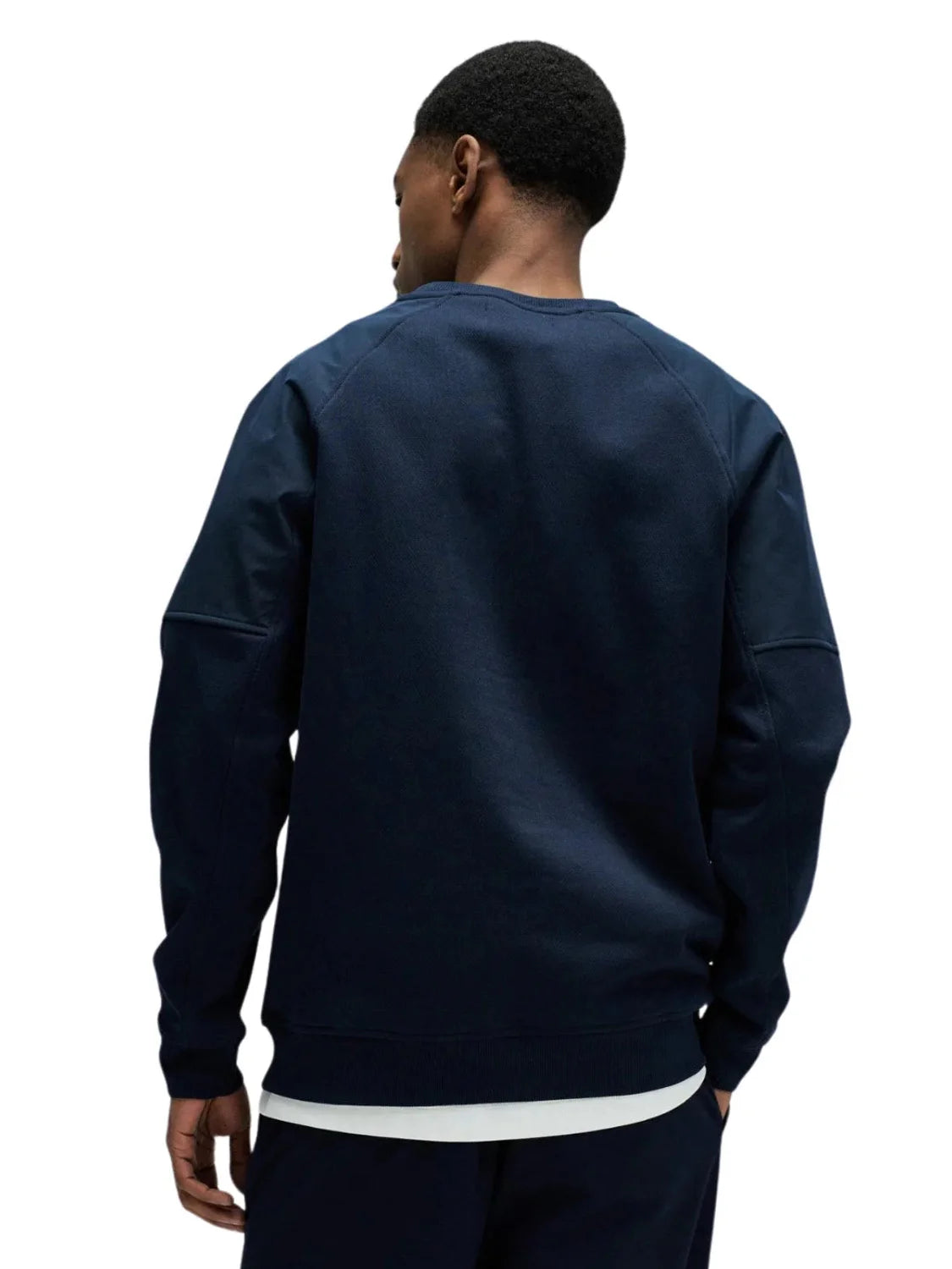 Sudadera Salsa Jeans Logo Cuadrado Azul Marino | Bicos de Fío