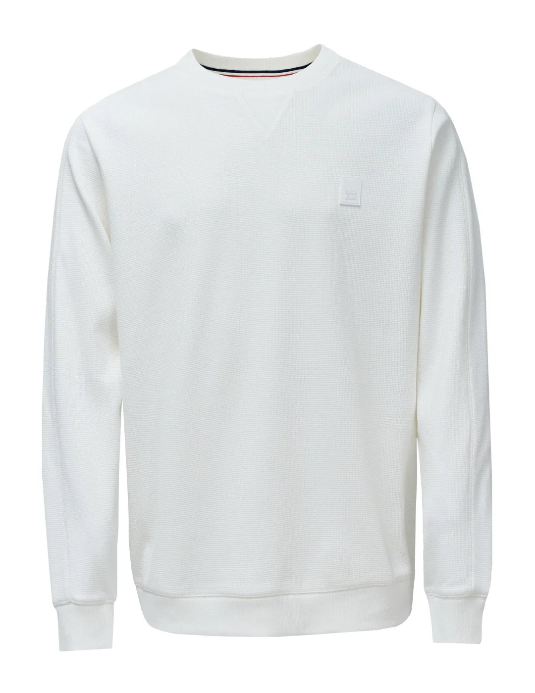 Sudadera Salsa Jeans Waffle Blanco | Bicos de Fío