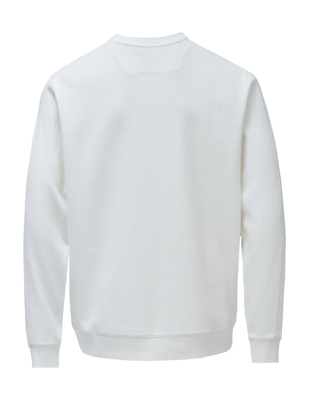 Sudadera Salsa Jeans Waffle Blanco | Bicos de Fío