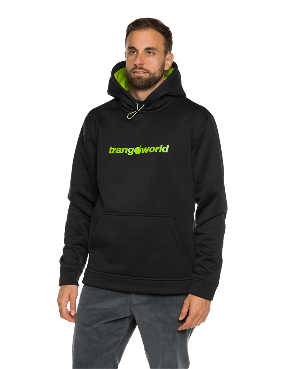 Sudadera Trangoworld Login Negro | Bicos de Fío