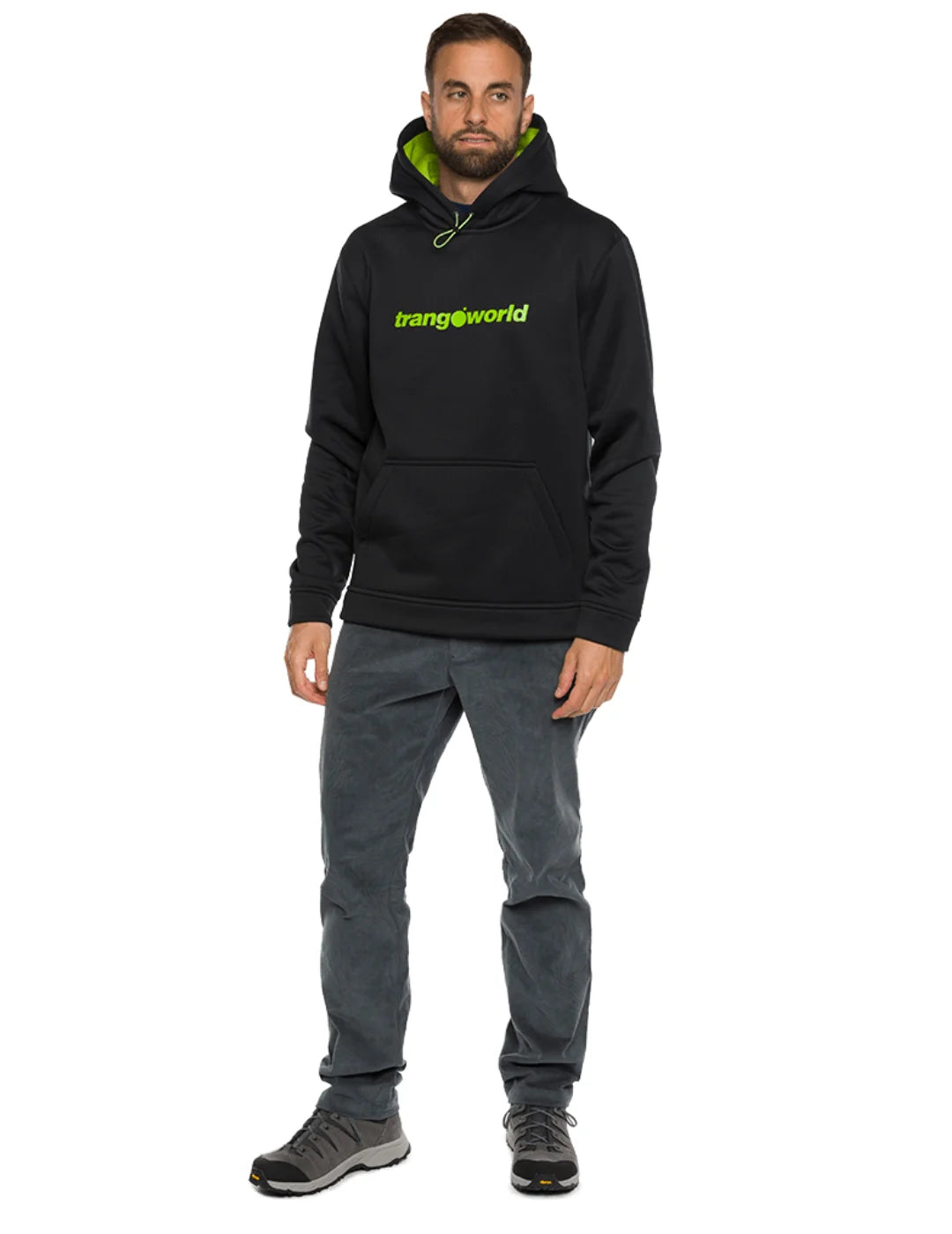 Sudadera Trangoworld Login Negro | Bicos de Fío