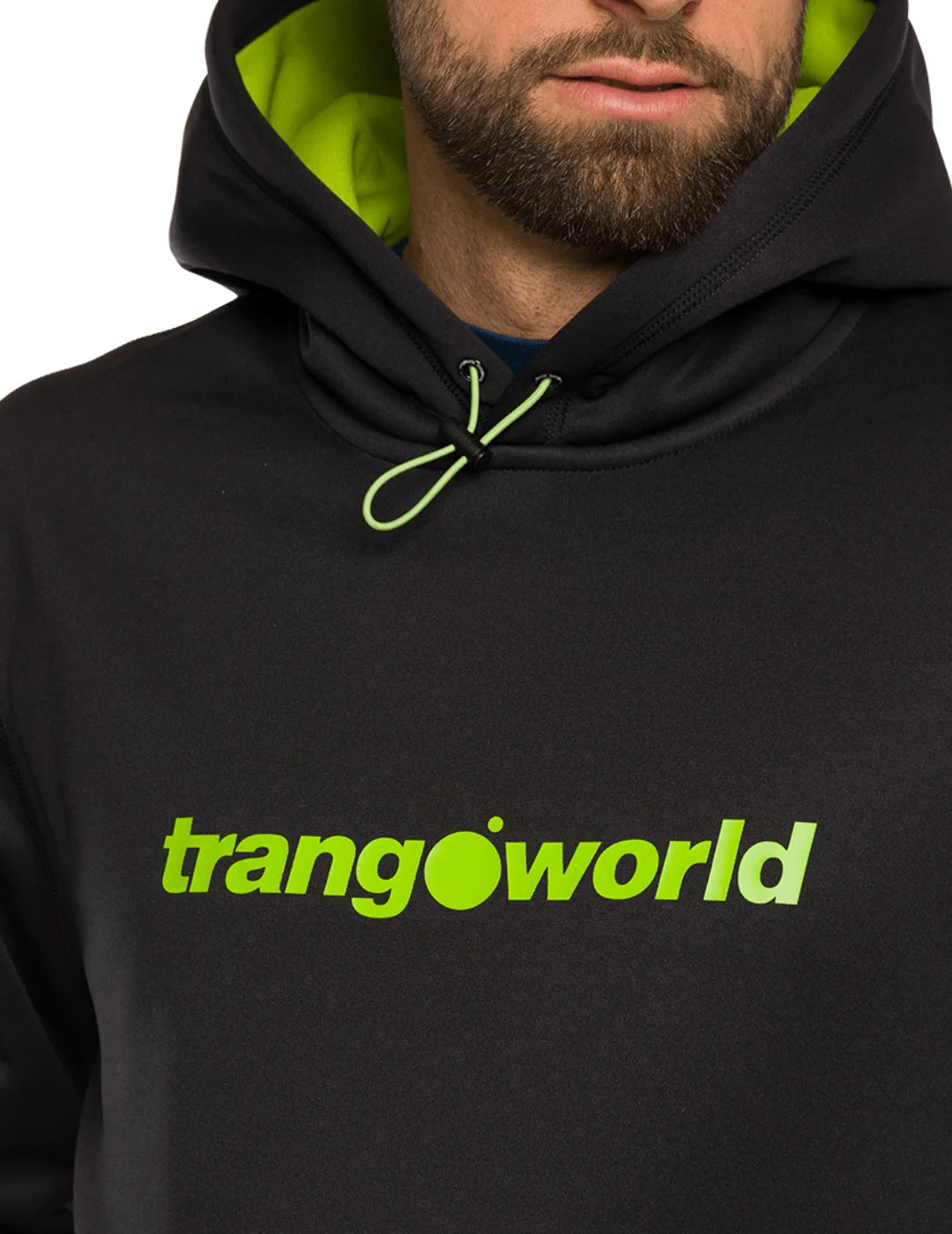 Sudadera Trangoworld Login Negro | Bicos de Fío