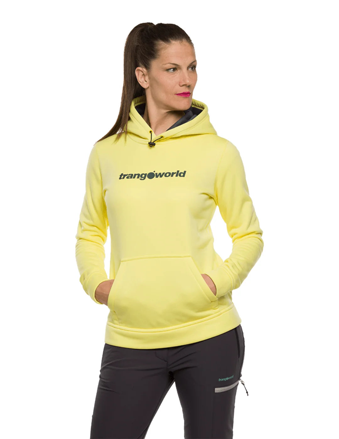 Sudadera Trangoworld Poppi Amarillo | Bicos de Fío