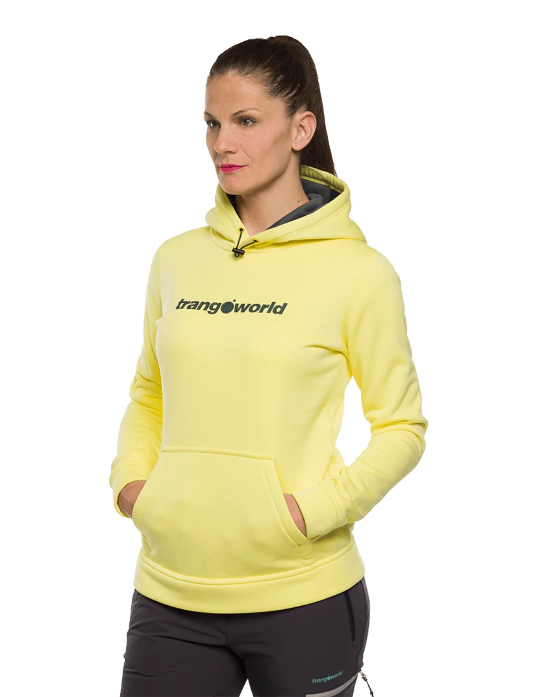 Sudadera Trangoworld Poppi Amarillo | Bicos de Fío