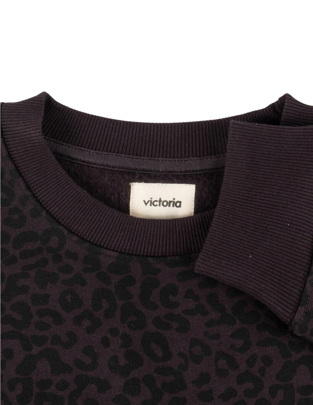 Sudadera Animal Print Victoria Gris | Bicos de Fío