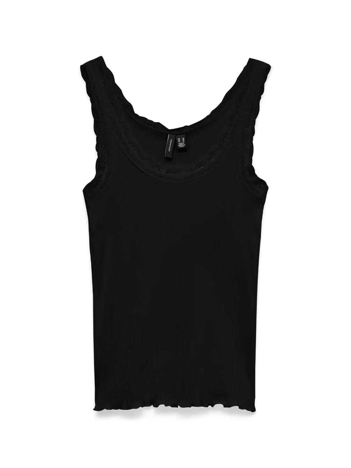 Top Tirantes Vero Moda Nana Negro | Bicos de Fío
