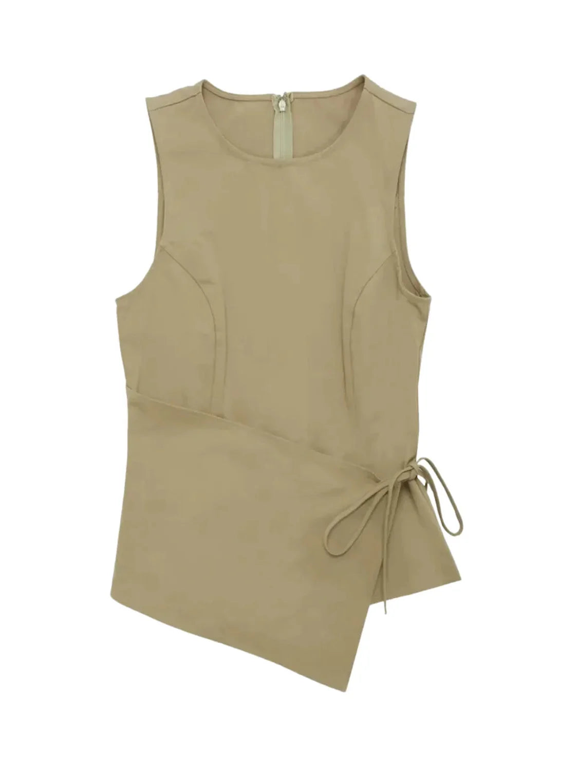 Top Envuelto BALMOHK Beige