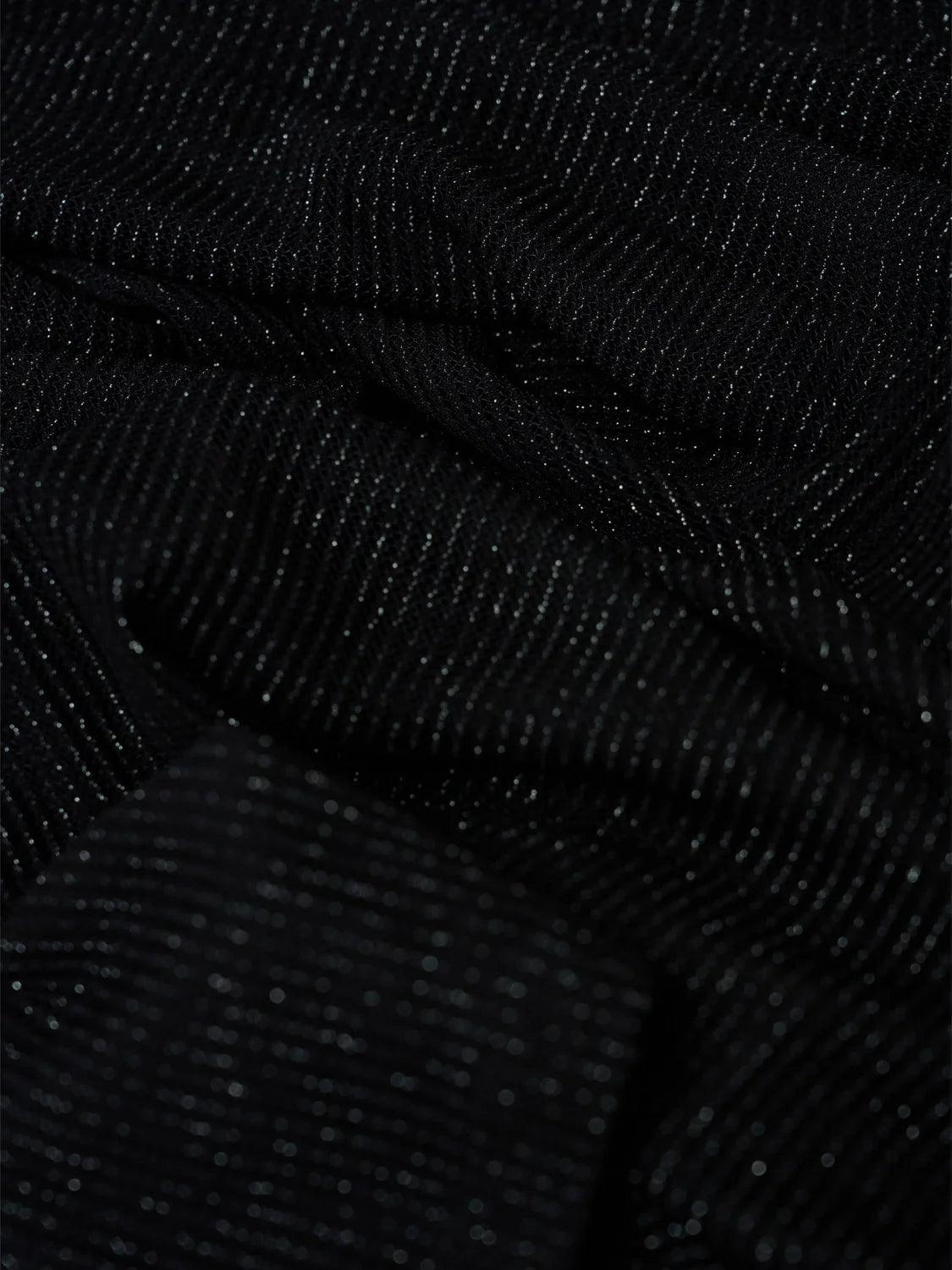 Top Lurex Transparencias Salsa Jeans Negro | Bicos de Fío
